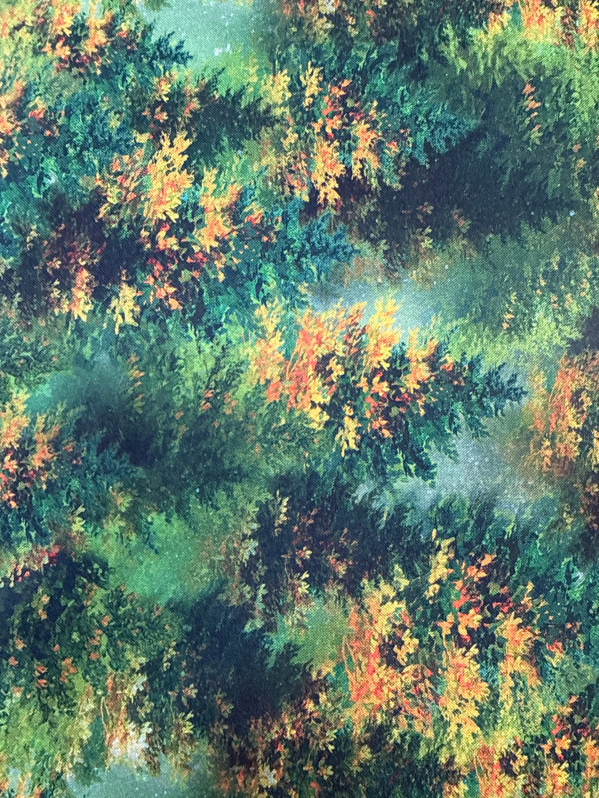Fireside serenity all over trees $27.96/m