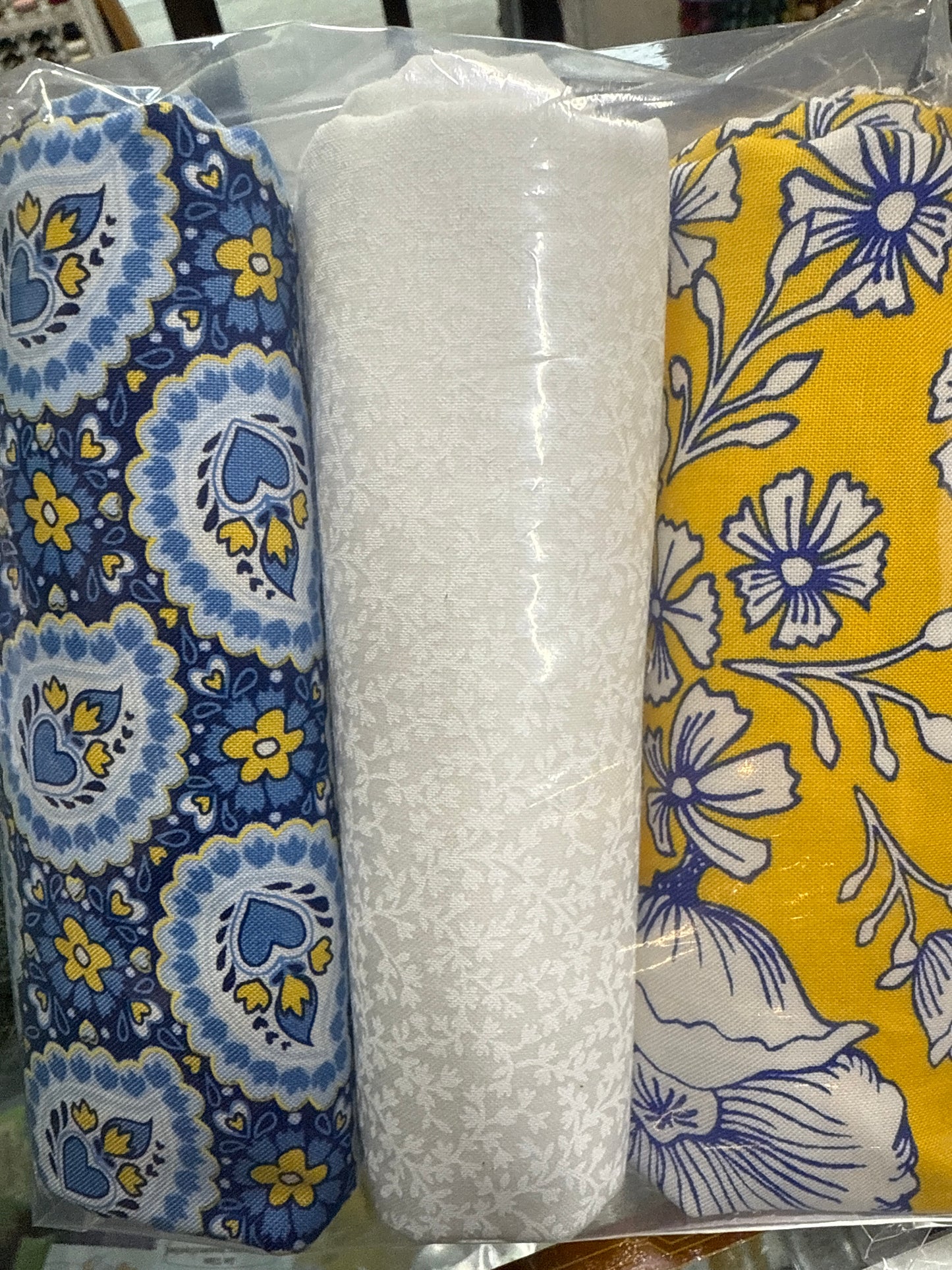 3 meter bundle yellows and blues $64.95