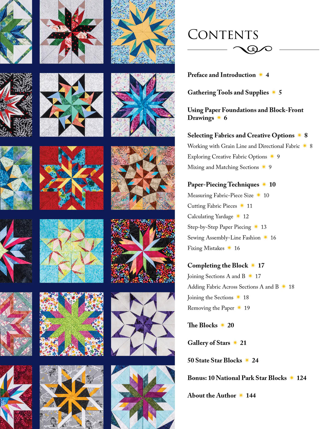 60 Fabulous Paper-Pieced Stars