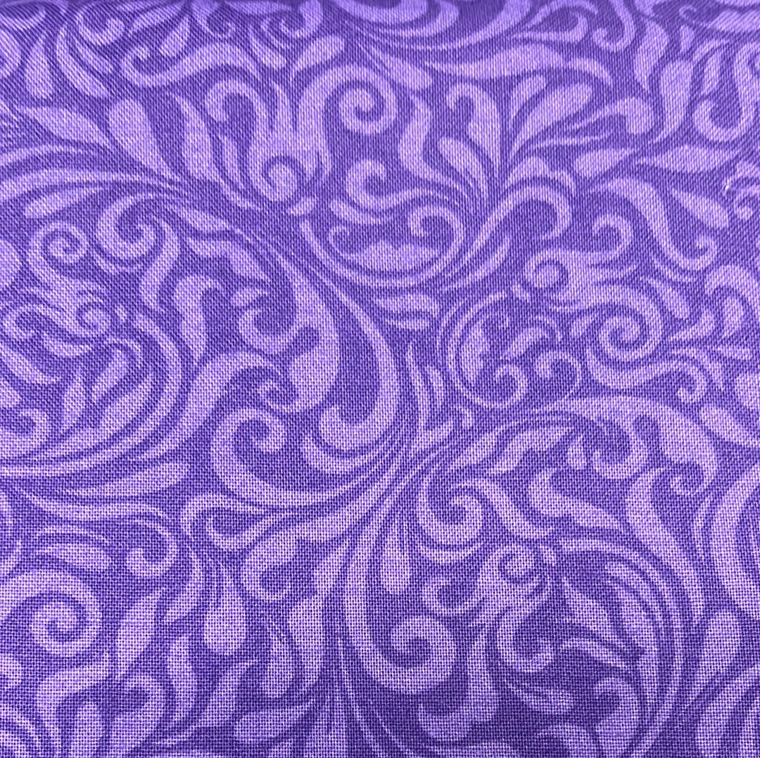 Purple with swirling leafs $16.96/m
