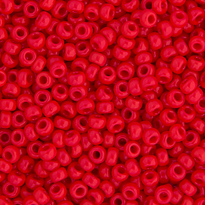 MIYUKI SEED BEAD 11/0 RED OPAQUE
