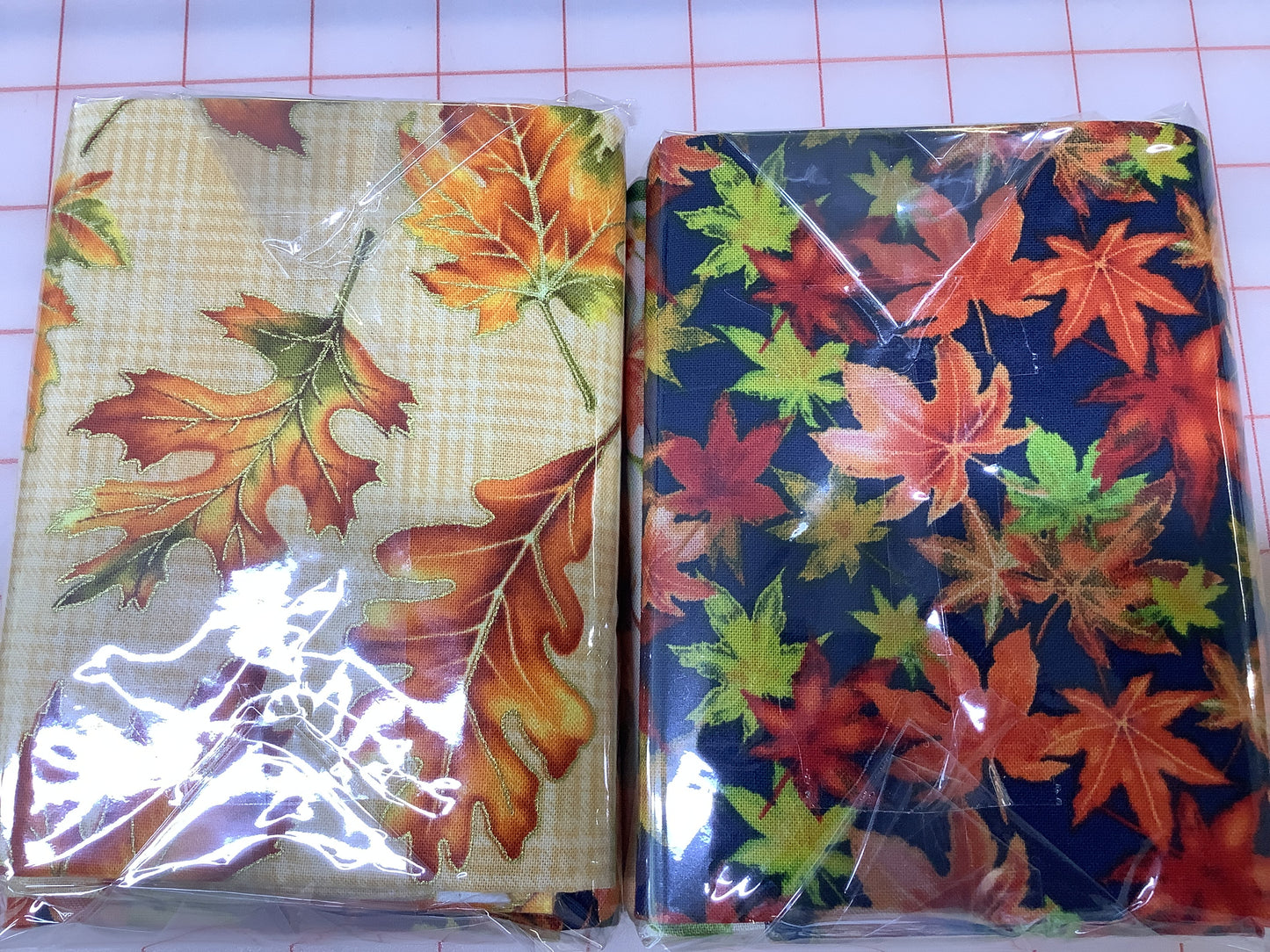 Store Curated Maple Leaves in Autumn 3 Fat Quarter Bundle $16.99