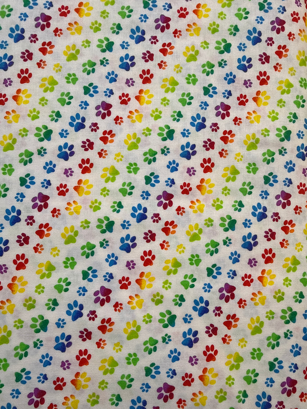 Rainbow Collection- Paw prints 26.96/m