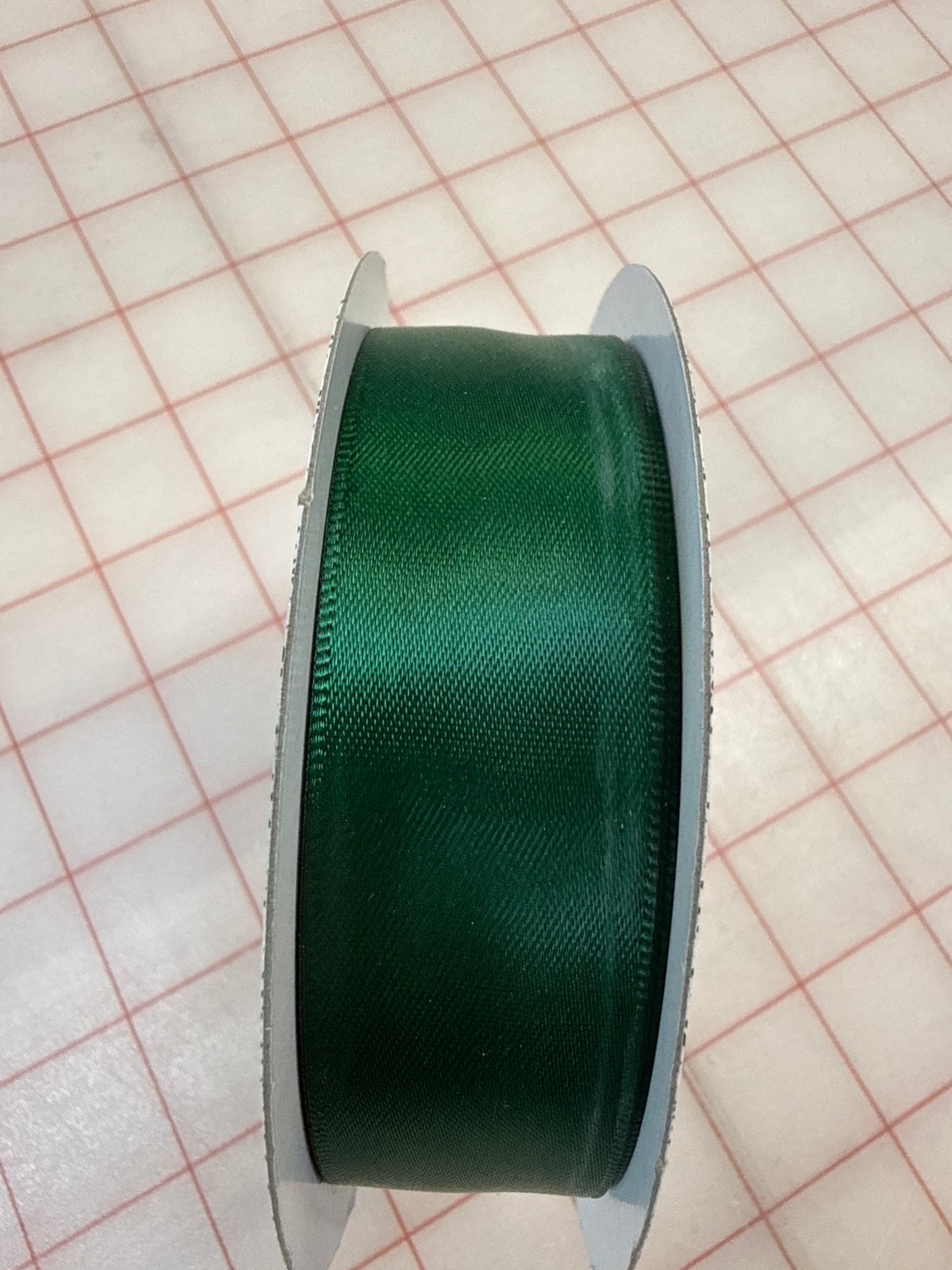 021 Green - DOUBLE FACE SATIN 25M RIBBON 22MM POLYESTER