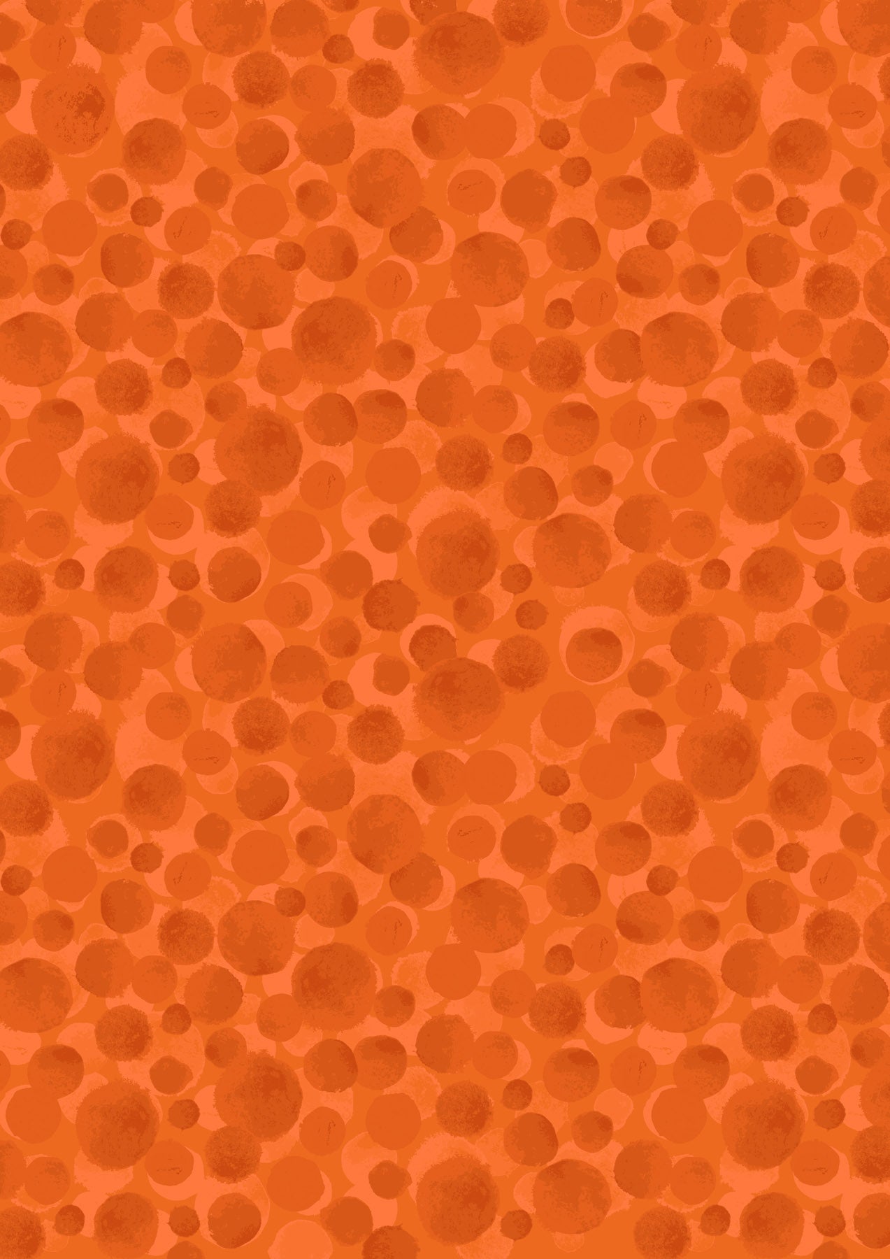 Bumbleberries Basic by Lewis & Irene - Brazilian Orange- BB020 $23.96/m