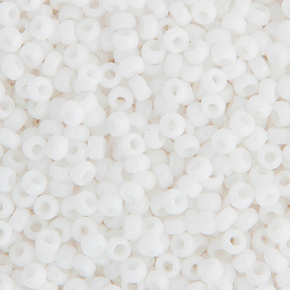 MIYUKI SEED BEAD 11/0 CHALK WHITE OPAQUE