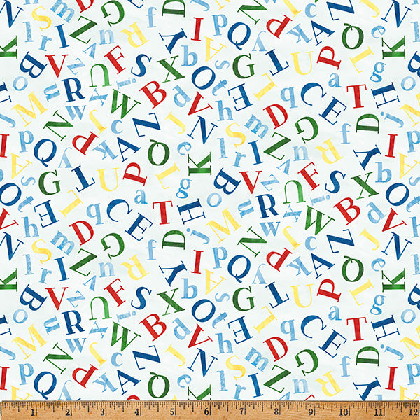 Things That Go From A to Z X5751-181-Rainbow $26.96/m