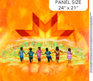 Always in Our Hearts- By Shawna Boulette Grapentine Panel $14.95 each set