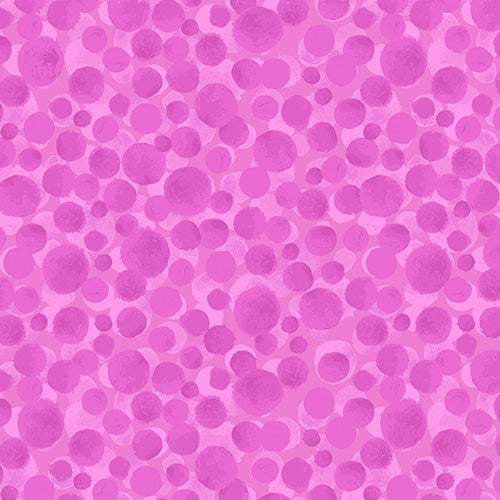 Bumbleberries Basic by Lewis & Irene - Carnival Pink- BB015 $21.96/m