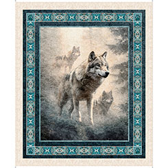 Running with the pack wolf-panel $24.95 each