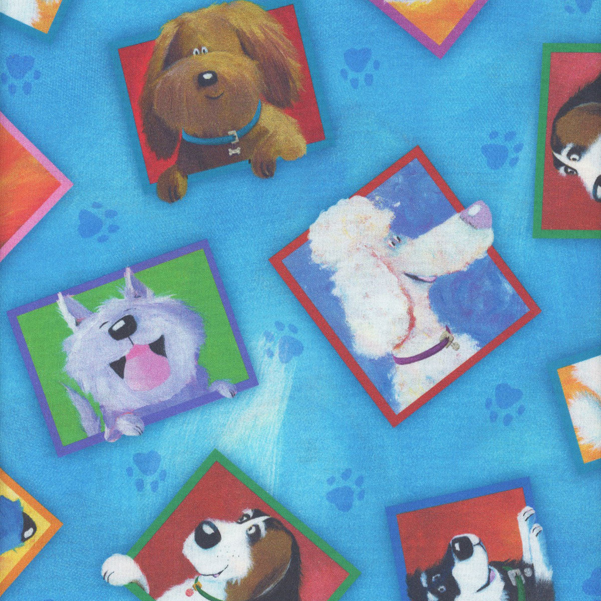 Dog Talk -dog frame toss- 29531-b $ 23.96/m