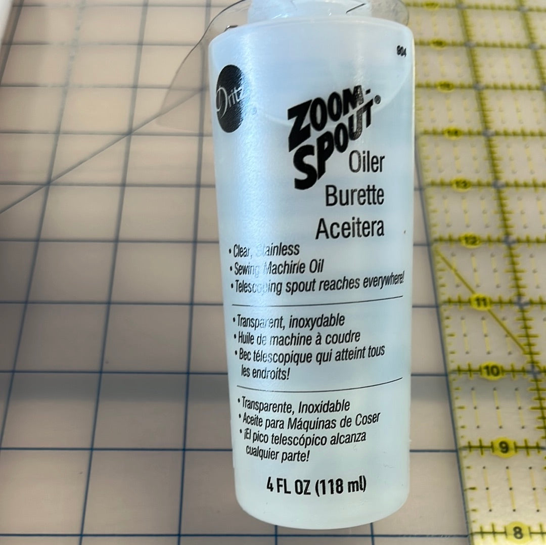 Dritz zoom spout machine oiler