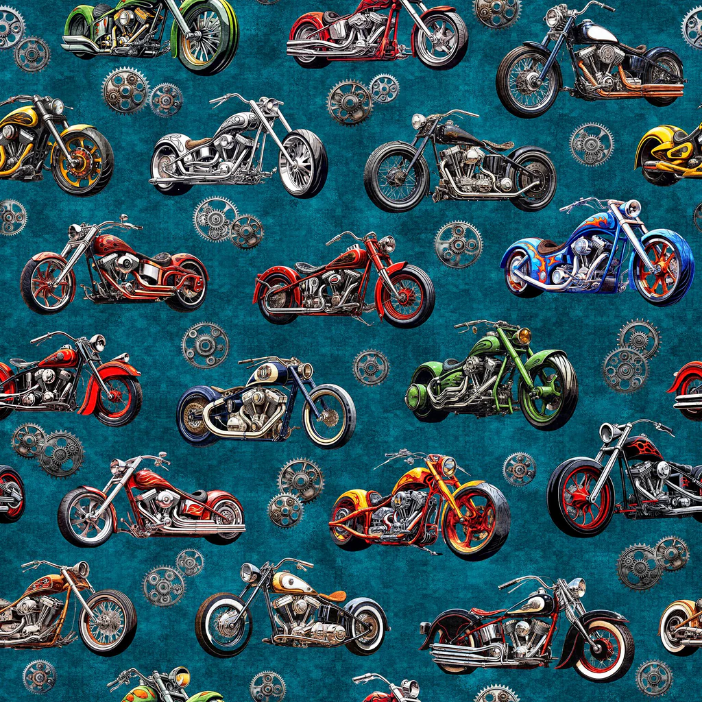 Heavy Metal- Motorcycles $24.96/m