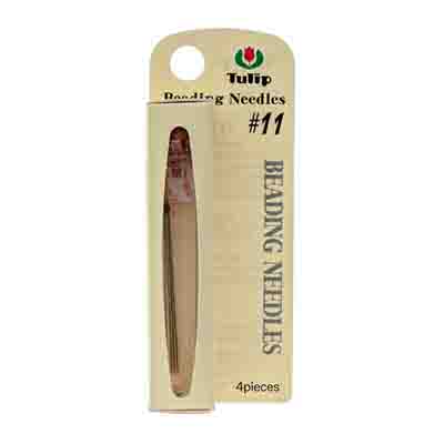 Tulip Beading Needles #11 4pcs. - .41x48.5mm