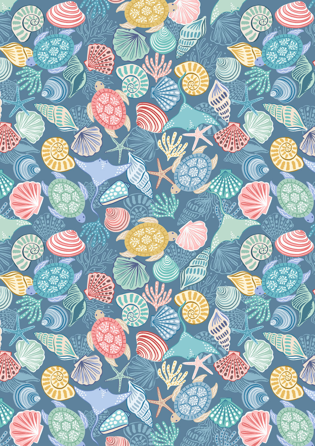 Seas the day by Irene and Lewis- Rays and turtles - L3C $24.96/m