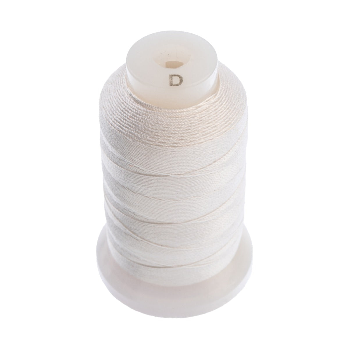 SILK BEAD THREAD D (5.9LBS) WHITE 260YDS