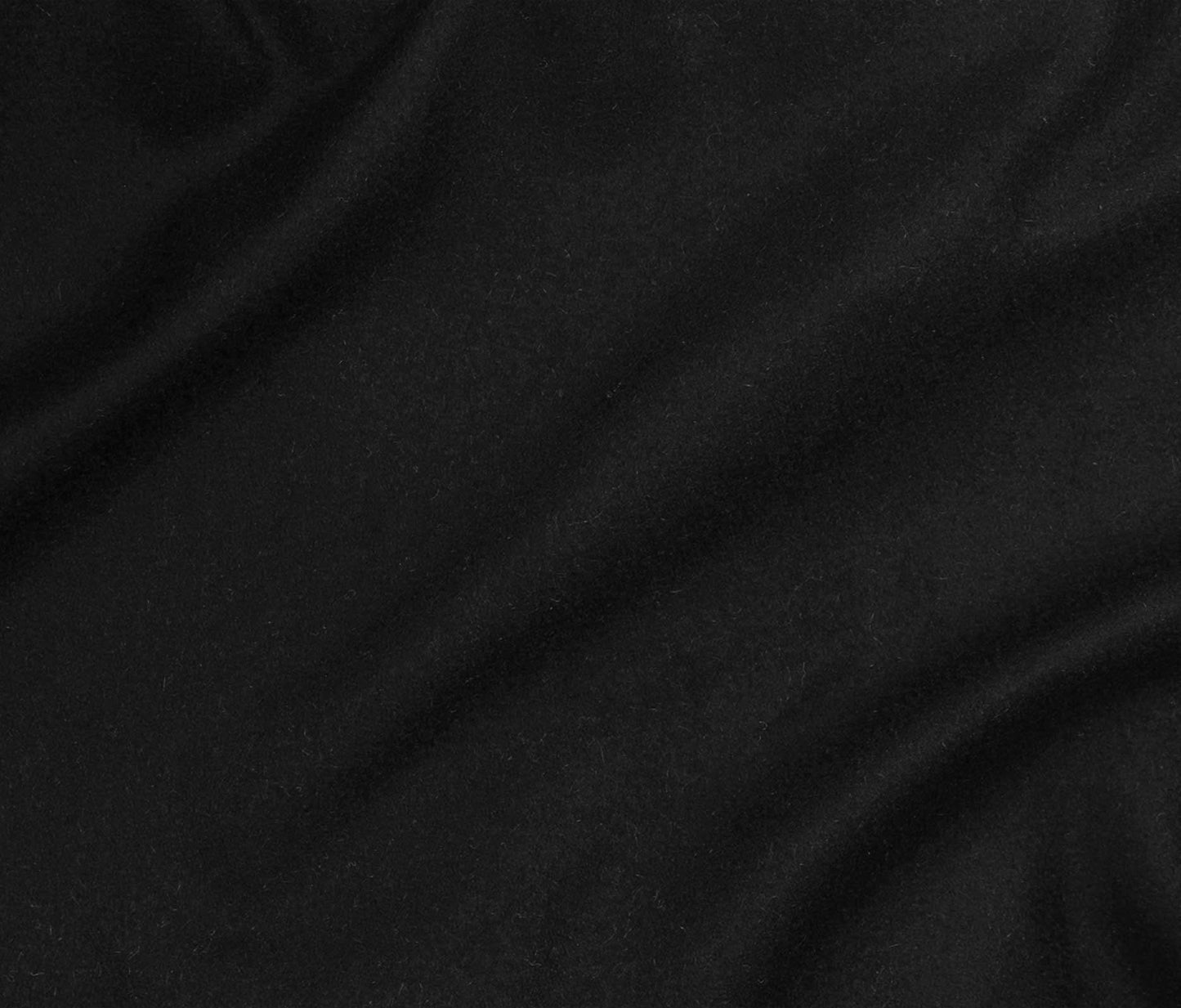 NEW MELTON WOOL-BLACK $26.96/m