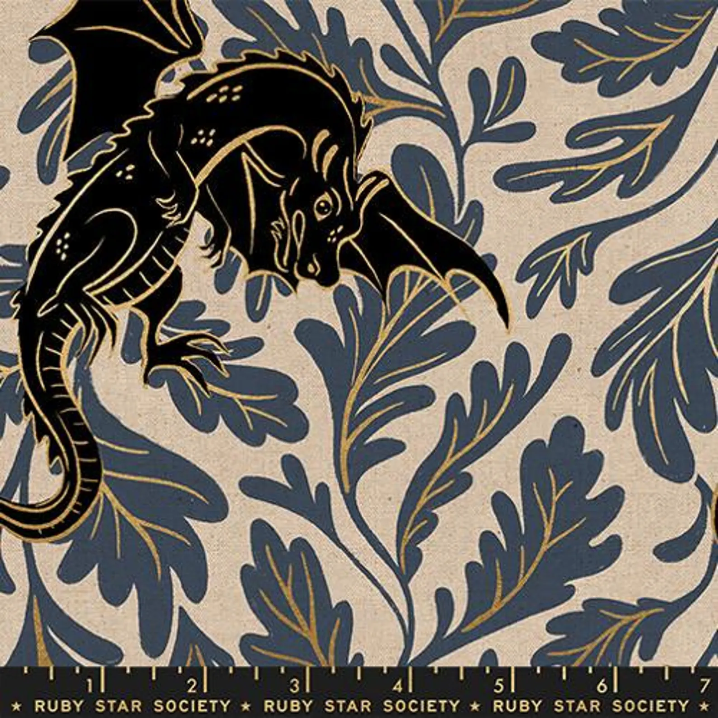 Fire Glow by Sarah Watts of Ruby Star Society for Moda-Canvas Smoke $30.96/m