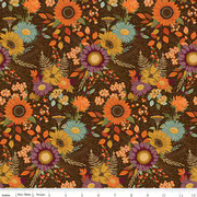 The Awe of Autumn- Main Brown $25.96/m