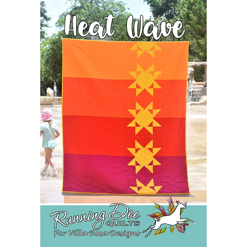 Heat Wave Quilt Pattern by Villa Rosa