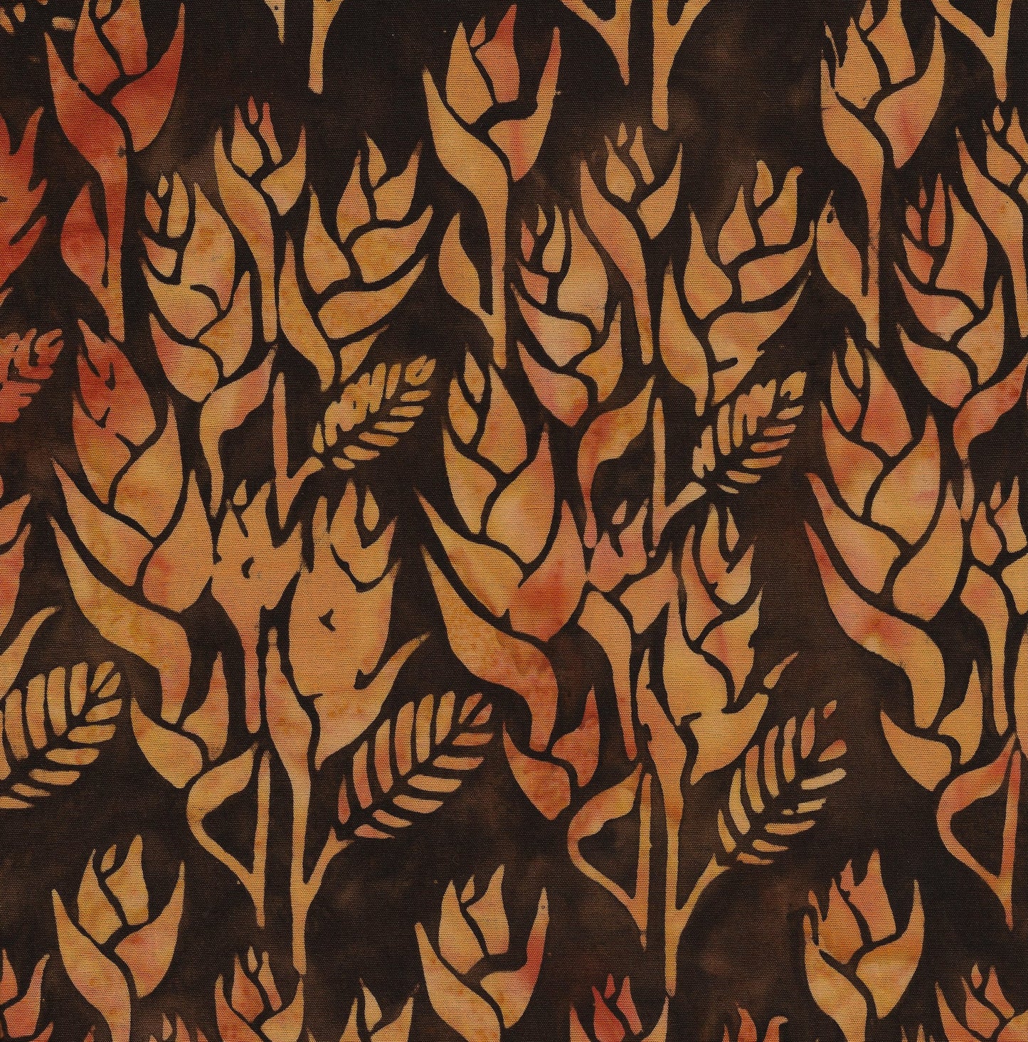 Ginger flower- walnut-Coco Cabana By ISLAND BATIK - 11200390