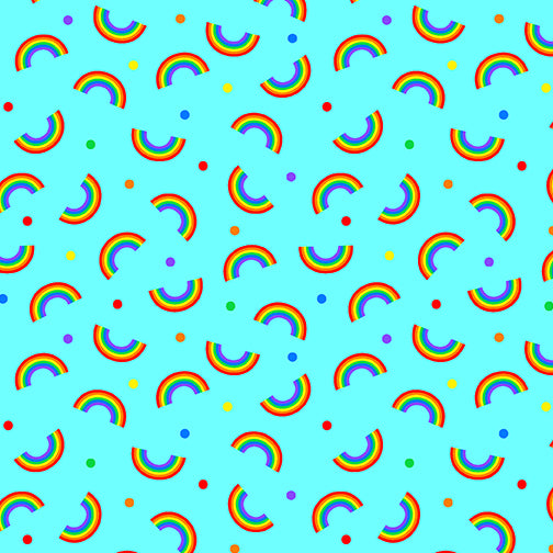 We Appreciate You by Kanvas Studio for Benartex - Rainbows of Hope - Aqua