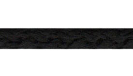 Braided Polypro Cord 7mm- Black 015