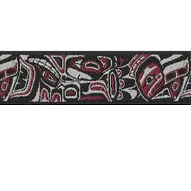 Jacquard Braid 25mm- Wine 27 $2.00/m