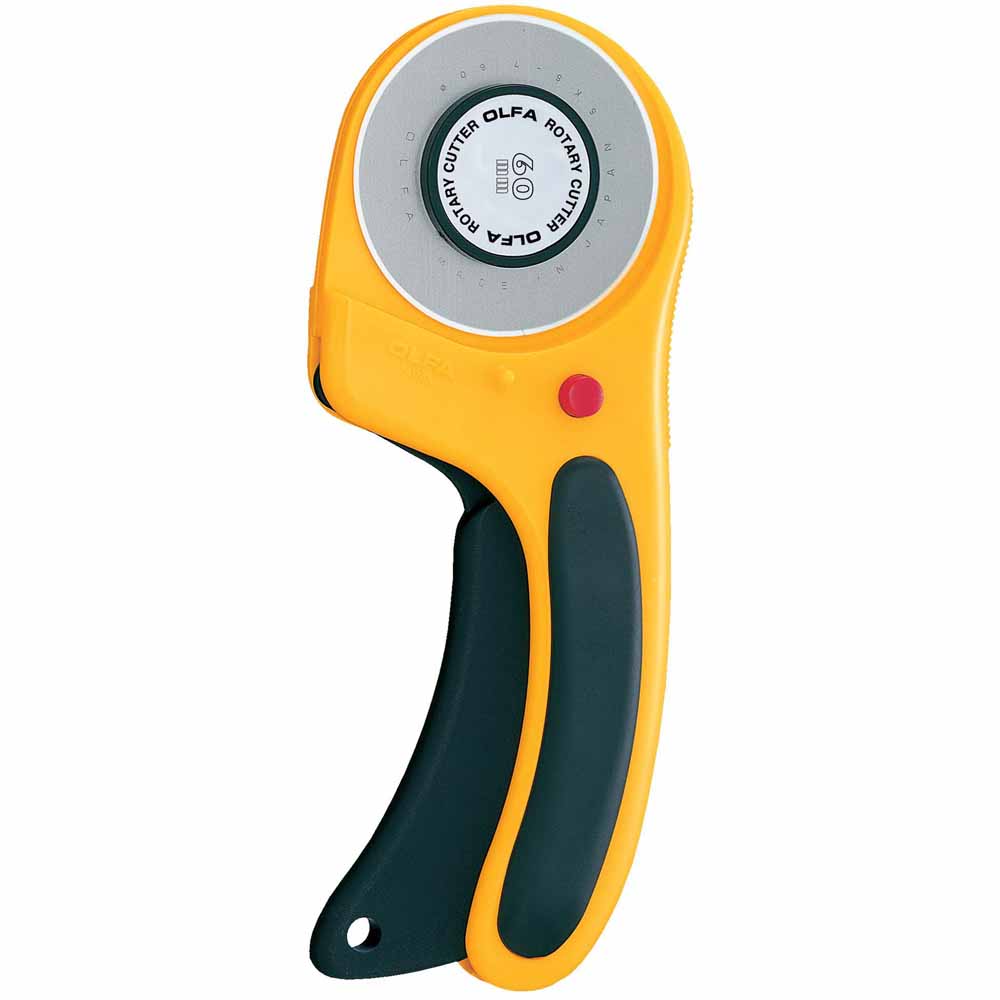 OLFA RTY-3/DX - Deluxe Ergonomic Handle Rotary Cutter 60mm $72.99