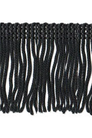 Cut Fringe - 2"- Black $3.96/m