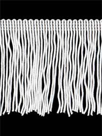 Cut Fringe -3"- White $3.96/m
