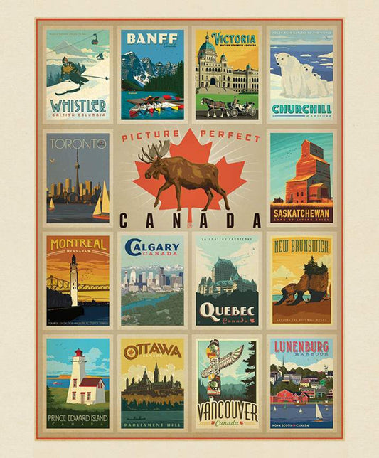 #27. Destinations Canada Cities Poster Panel - RBP10440