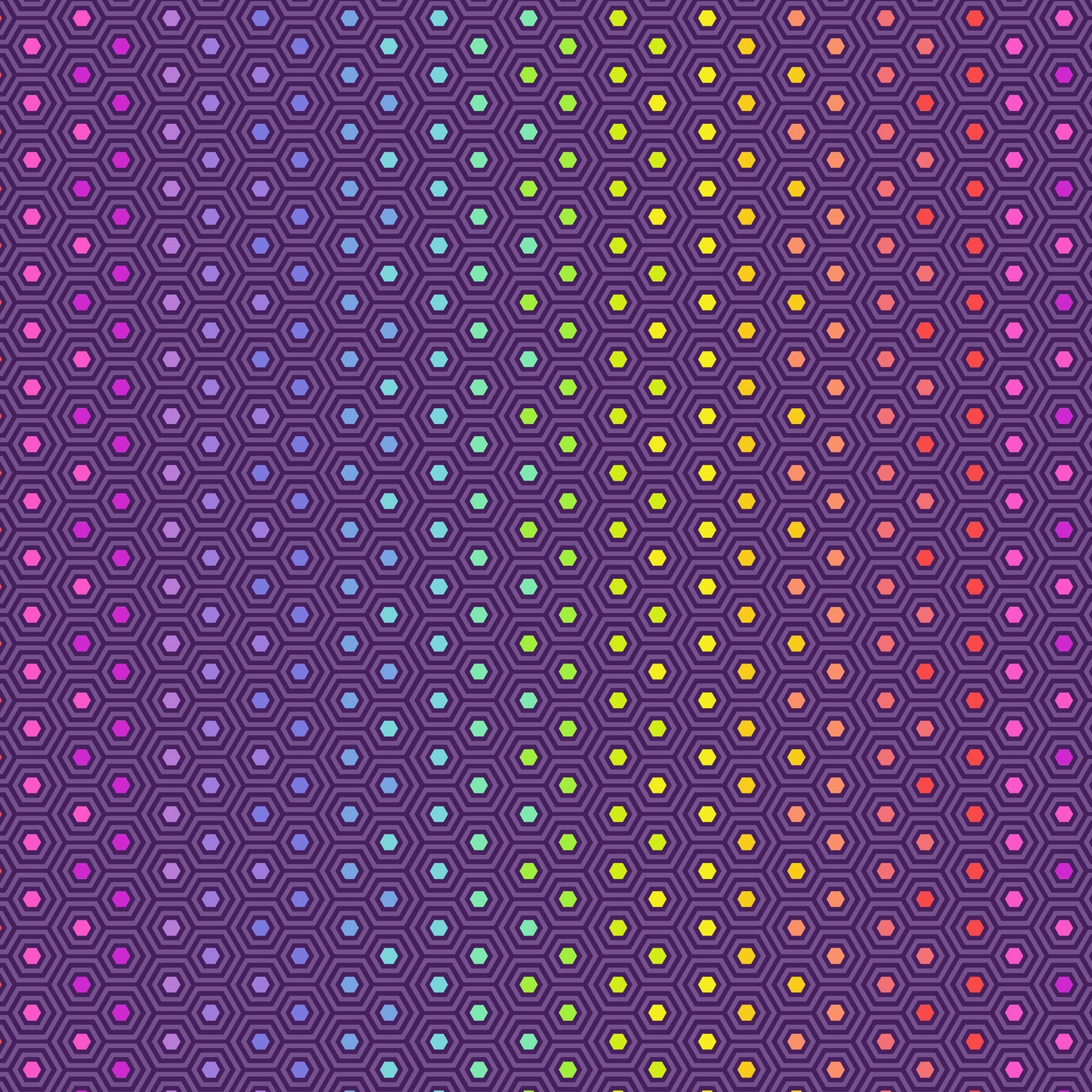 Hexy rainbow- Tula Pink- PWTP151 Starling -