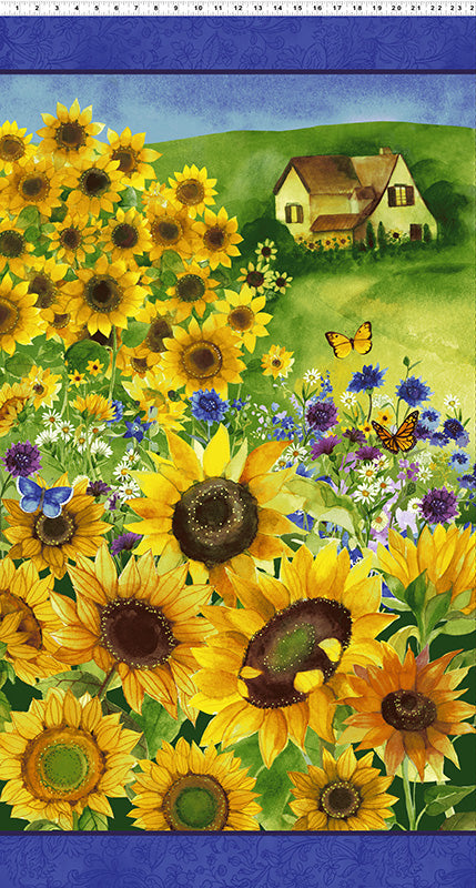 #22. Sunny Fields Y 3026-55 $14.96/Panel