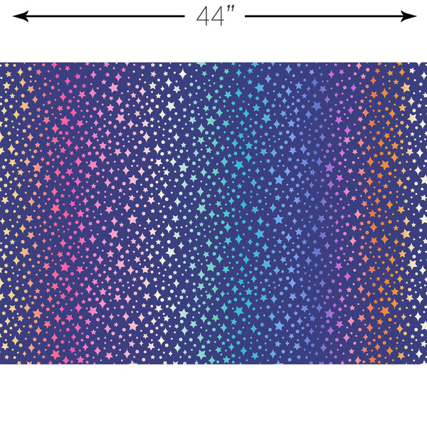 Over the Rainbow by Lewis and Irene - Rainbow Sparkles - Blue