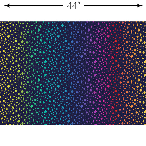 Over the Rainbow by Lewis and Irene - Rainbow Sparkles - Nearly Black