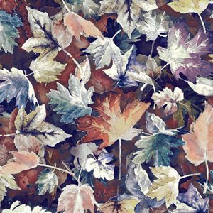 Woodland Whispers - Rum Raisin- digital print by Hoffman 515 $24.96/m