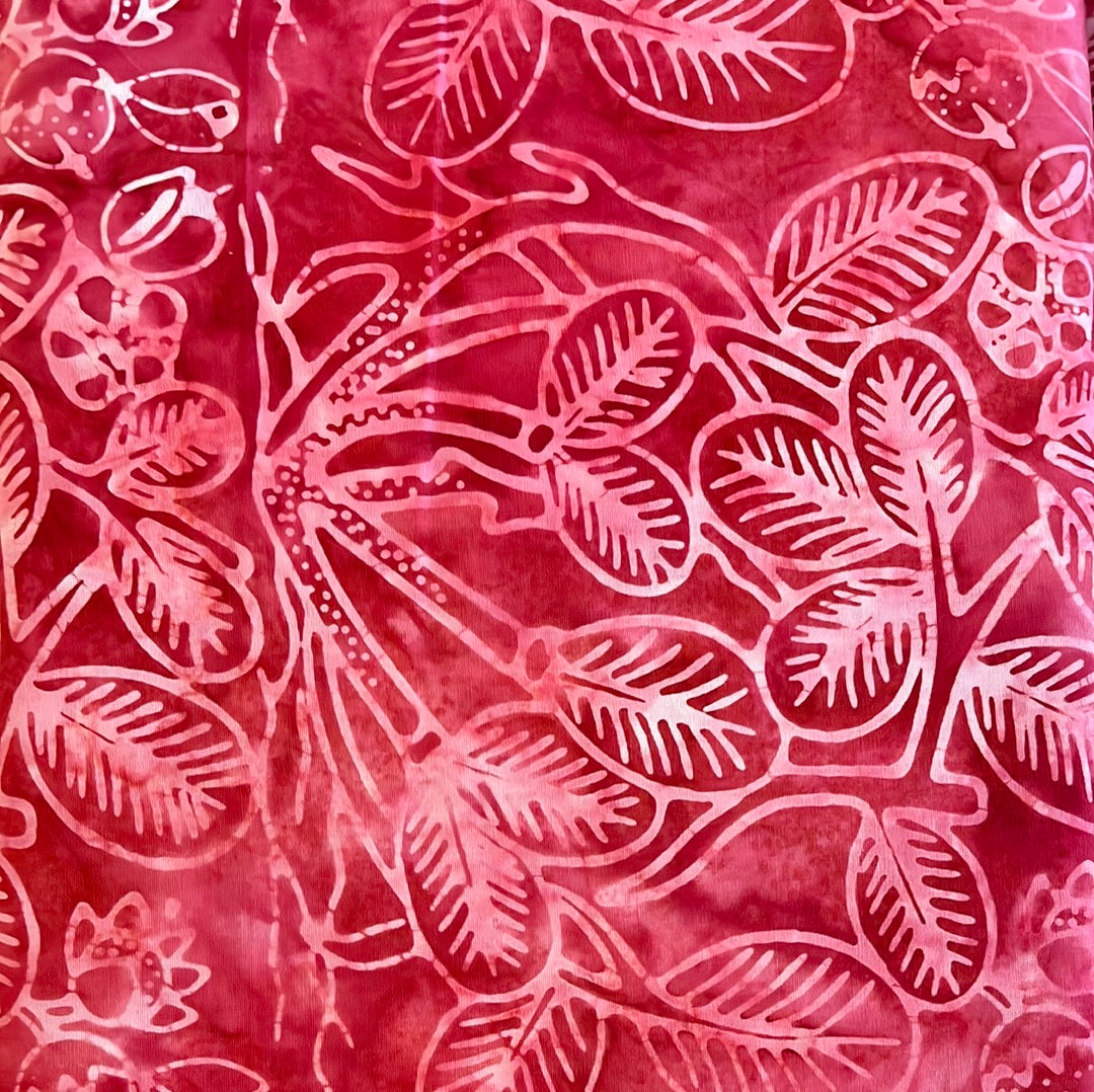 Boreal Batiks - Cherry 8- $19.96/m