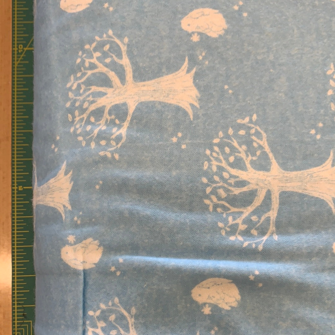 Forest trees on blue 201013 $12.96/m