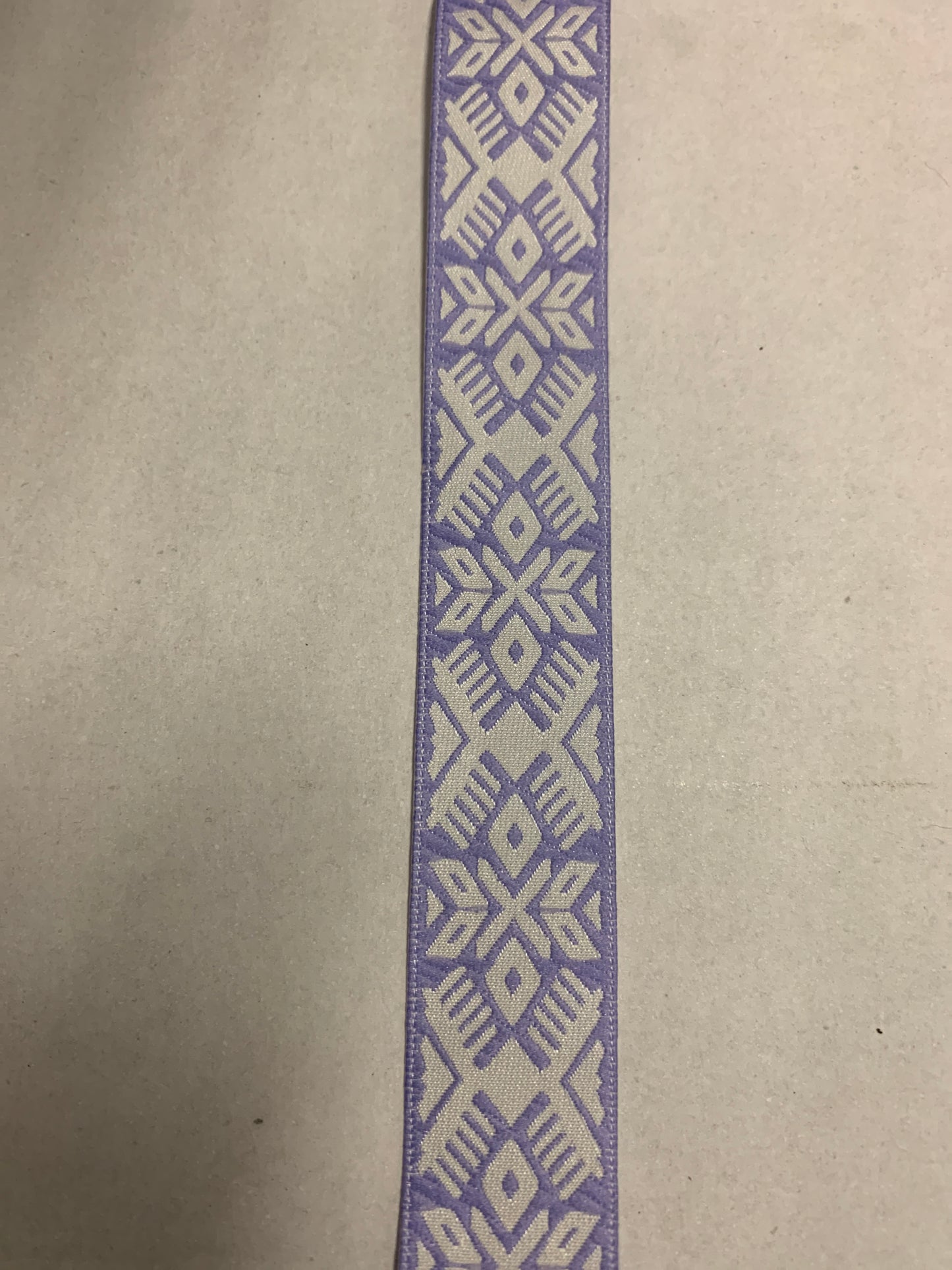 Jacquard Braid 25mm- Purple 347-025 $1.96/m