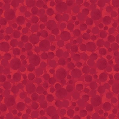 Bumbleberries Basic by Lewis & Irene - Postbox Red 6184 $23.96/m