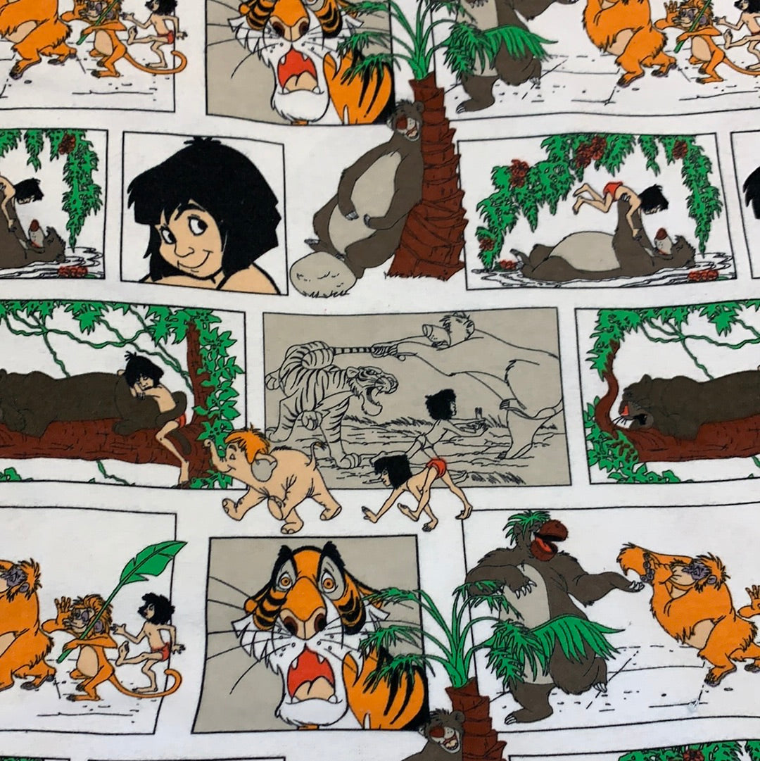 Flannel- Jungle book block $14.96/m
