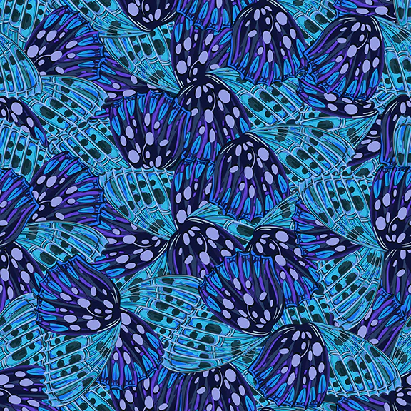 Essence by Suite B Fabrics Butterfly Wing - Peacock $22.96/m