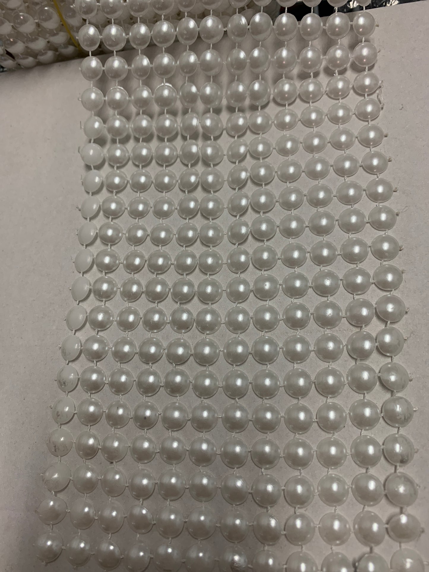 pearl ribbon 4" wide