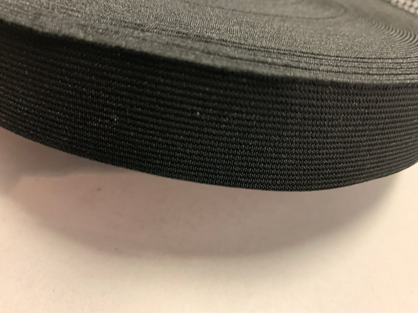 Woven Elastic 25mm - Black