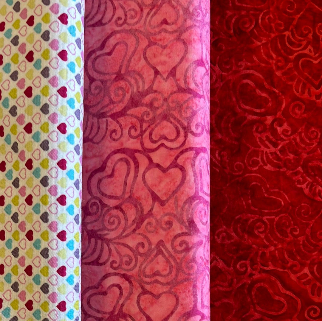 3 @ quarter meter Bundles- Valentines $16.95