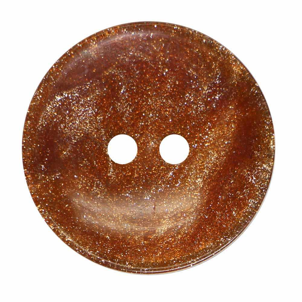 ELAN 2 Hole Button - 15mm (5⁄8″) - 3 count- brown