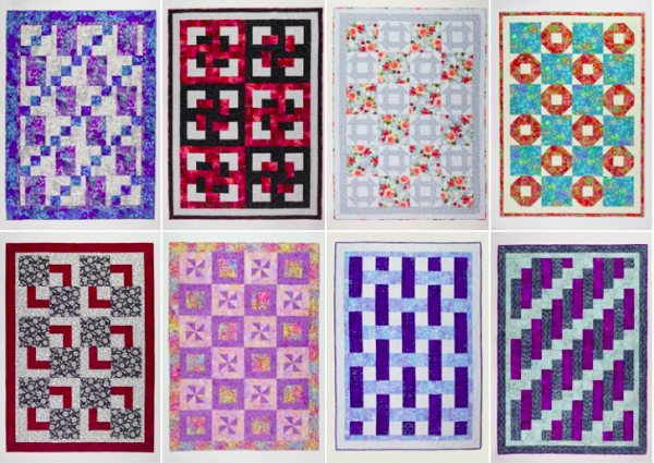 Quick as a Wink 3-Yard Quilts Pattern Book