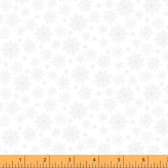 White on White - White out- Snow flakes