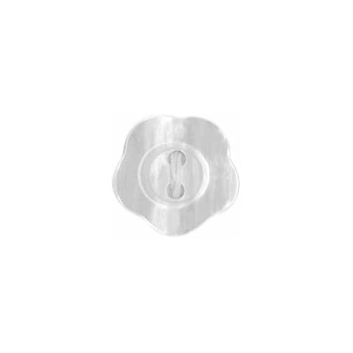 ELAN 2 Hole Button - 12mm (1⁄2″) - 4 count- white